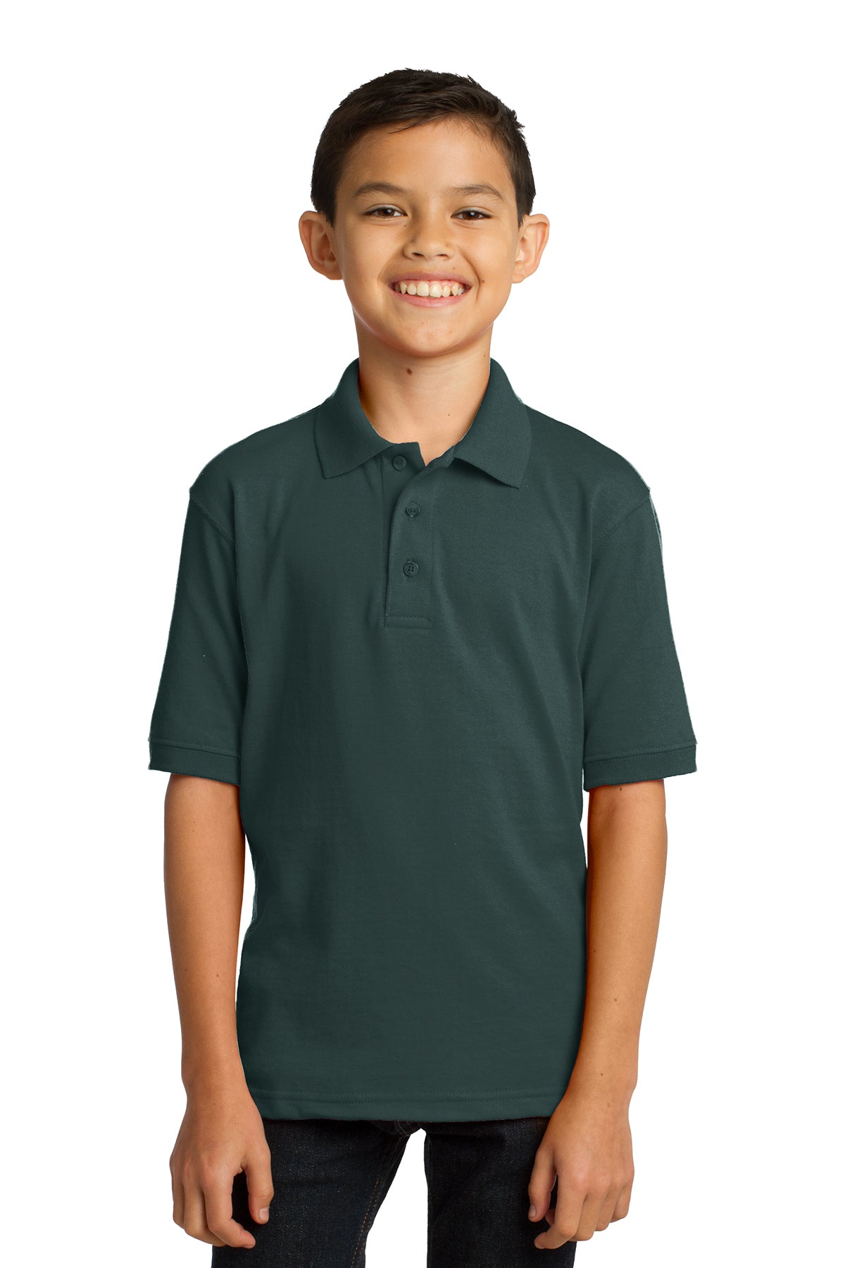 Port & Company - YOUTH Core Blend Jersey Knit Polo