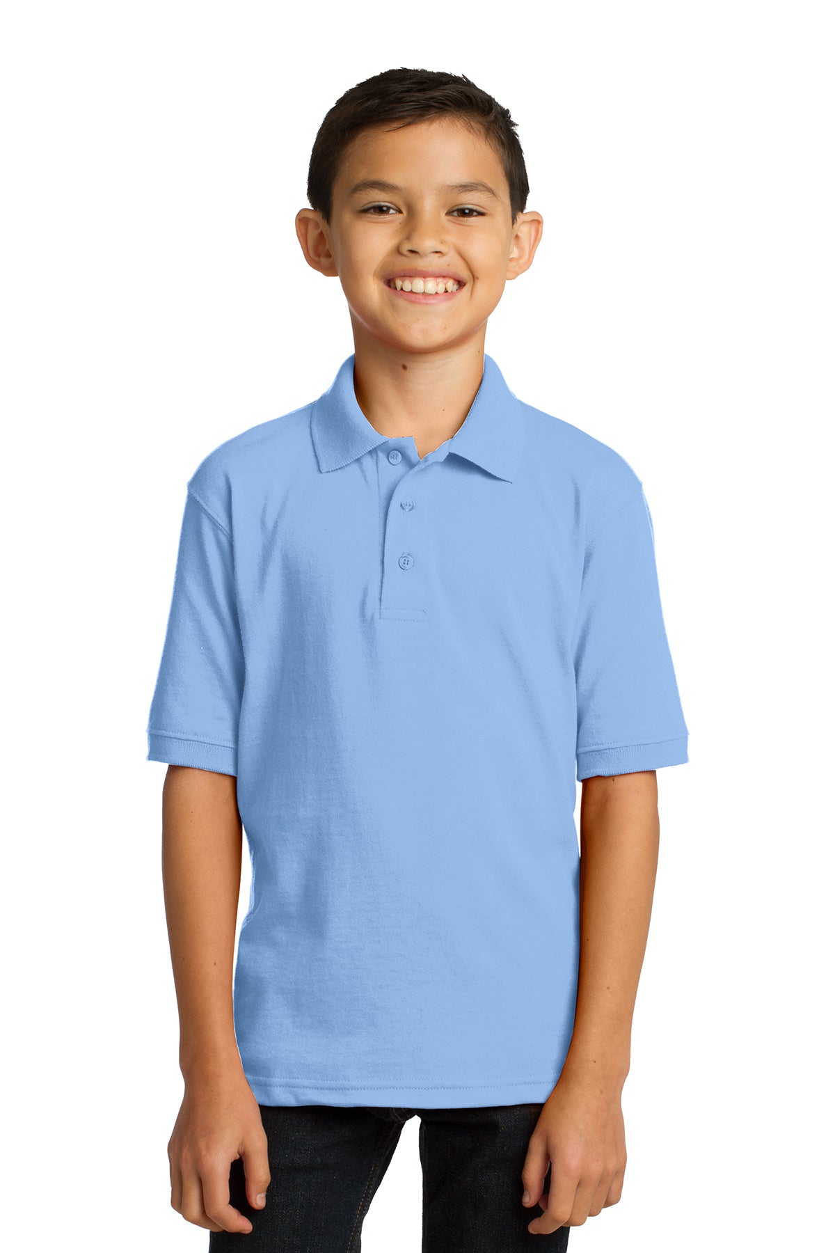 Port & Company - YOUTH Core Blend Jersey Knit Polo