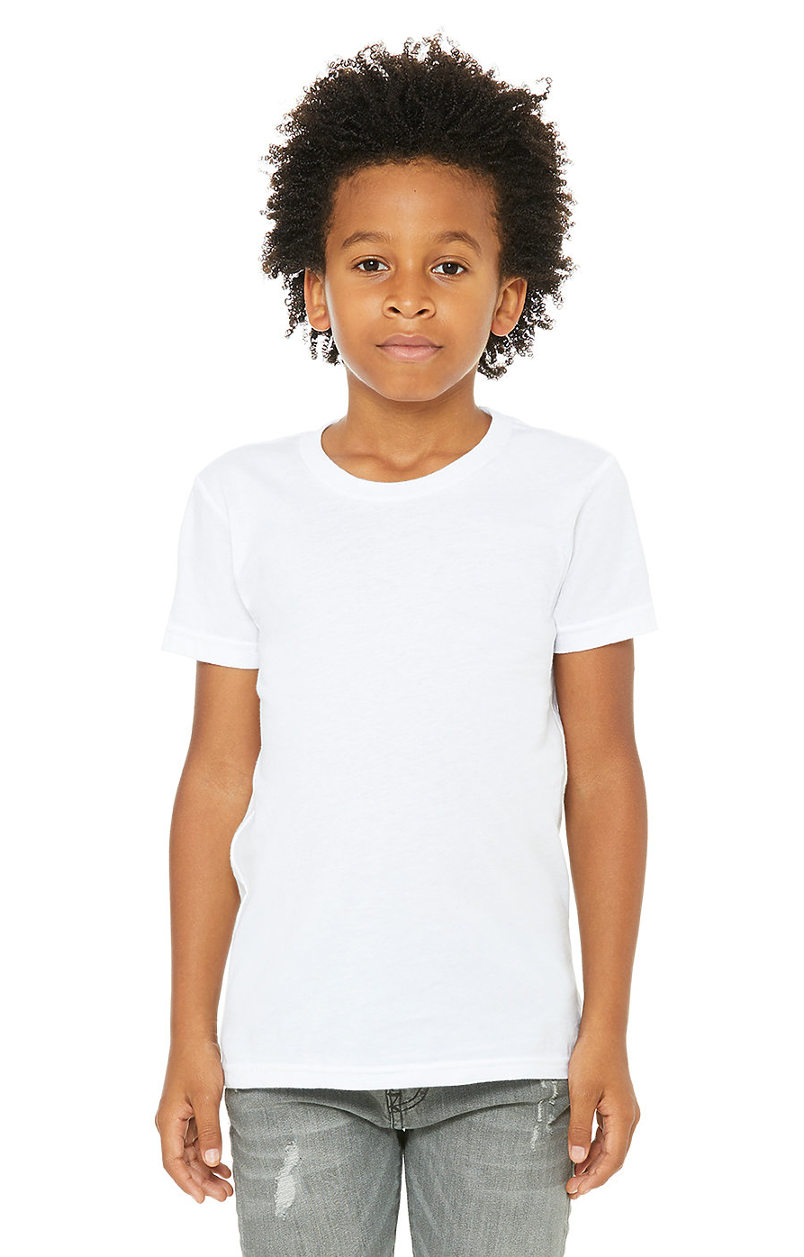 3001Y Bella Canvas Youth Short Sleeve T-shirt (S-XL)