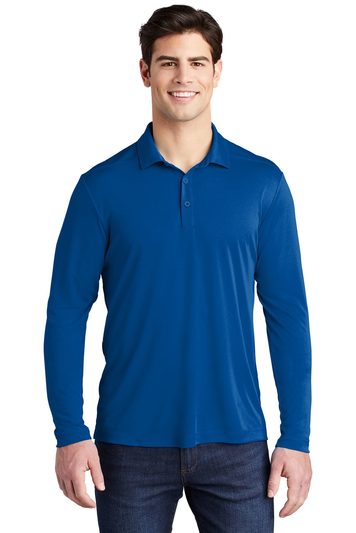 Sport-Tek Polo Long Sleeve 2XL