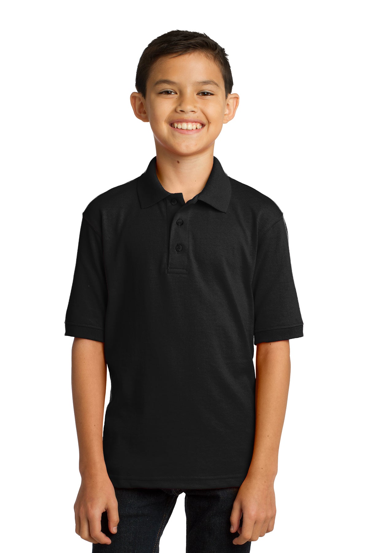 Port & Company - YOUTH Core Blend Jersey Knit Polo