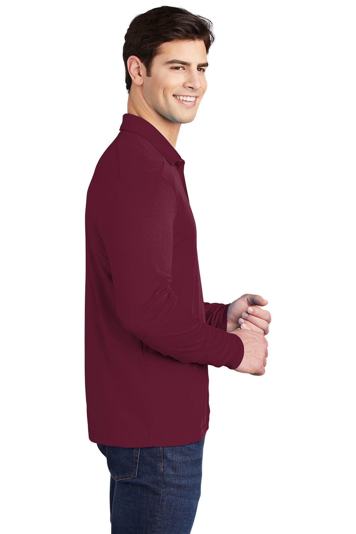 Sport-Tek Polo Long Sleeve 2XL