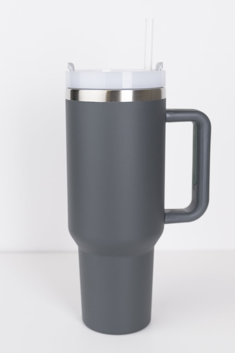 RoadSip Stainless Steel Tumbler with Handle and Sip 40oz.