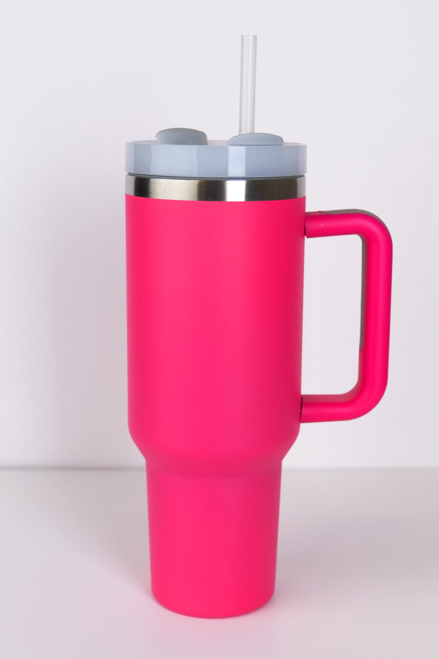 RoadSip Stainless Steel Tumbler with Handle and Sip 40oz.