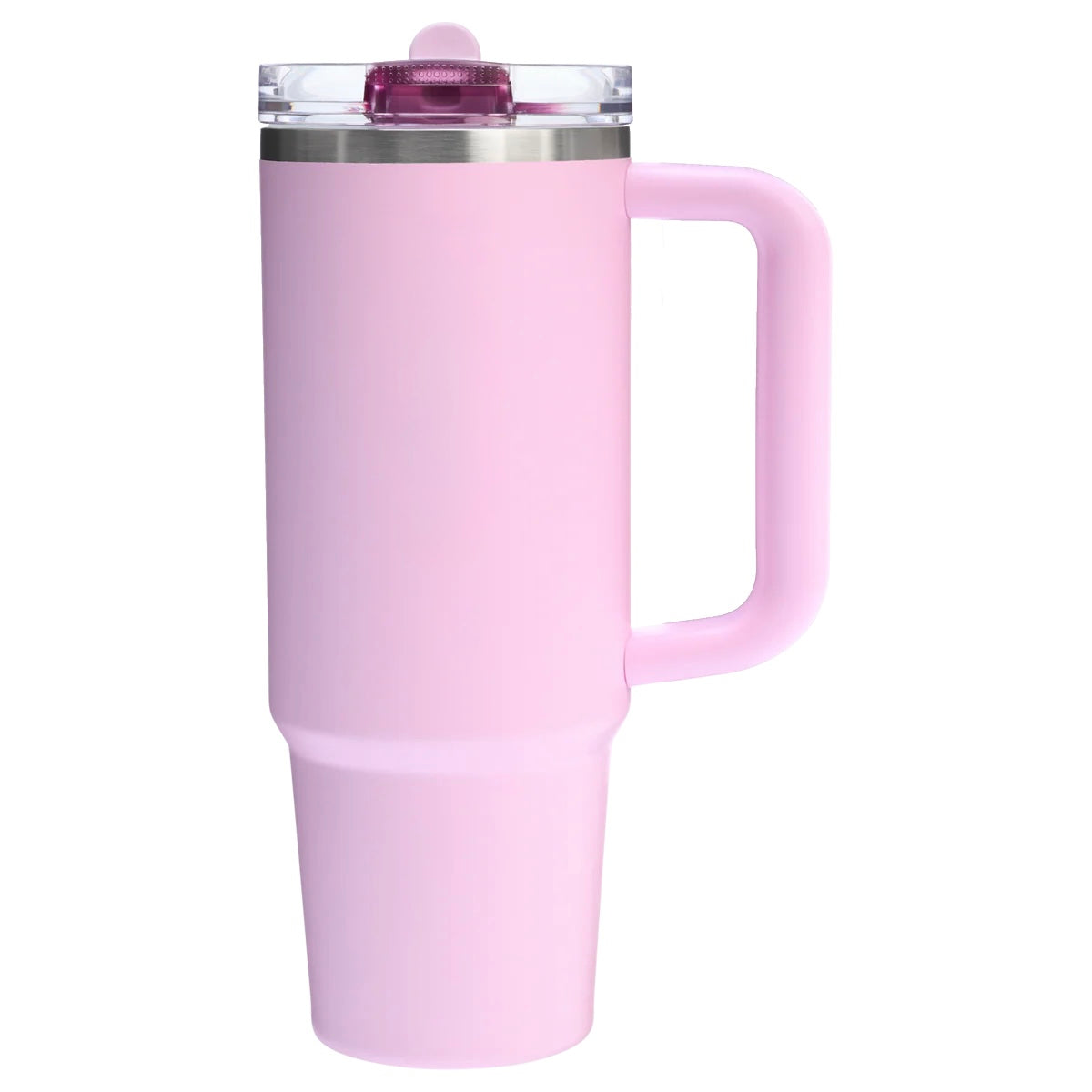 RoadSip Stainless Steel Tumbler with Handle and Sip 40oz.