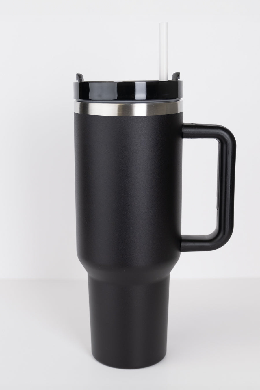 RoadSip Stainless Steel Tumbler with Handle and Sip 40oz.