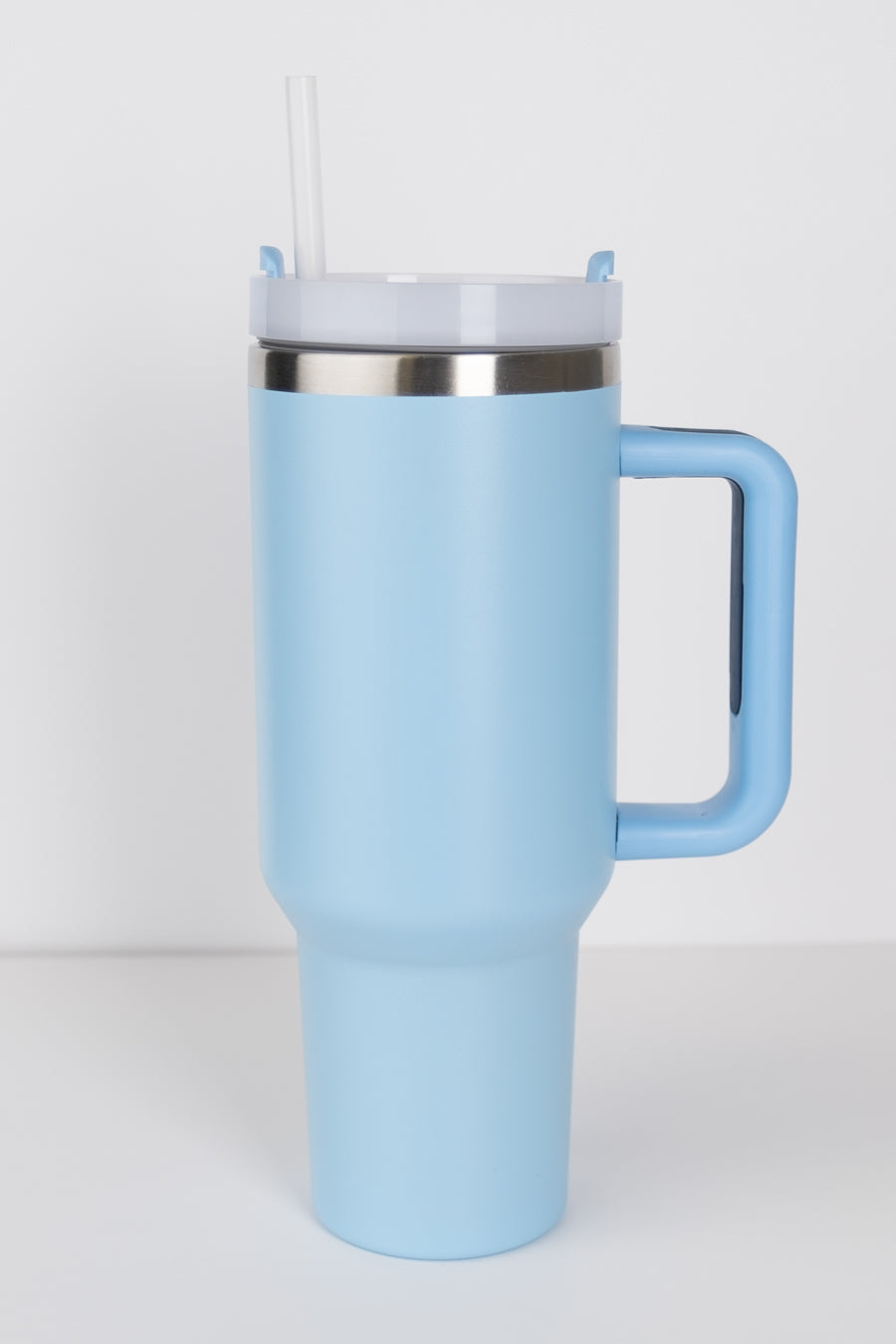 RoadSip Stainless Steel Tumbler with Handle and Sip 40oz.