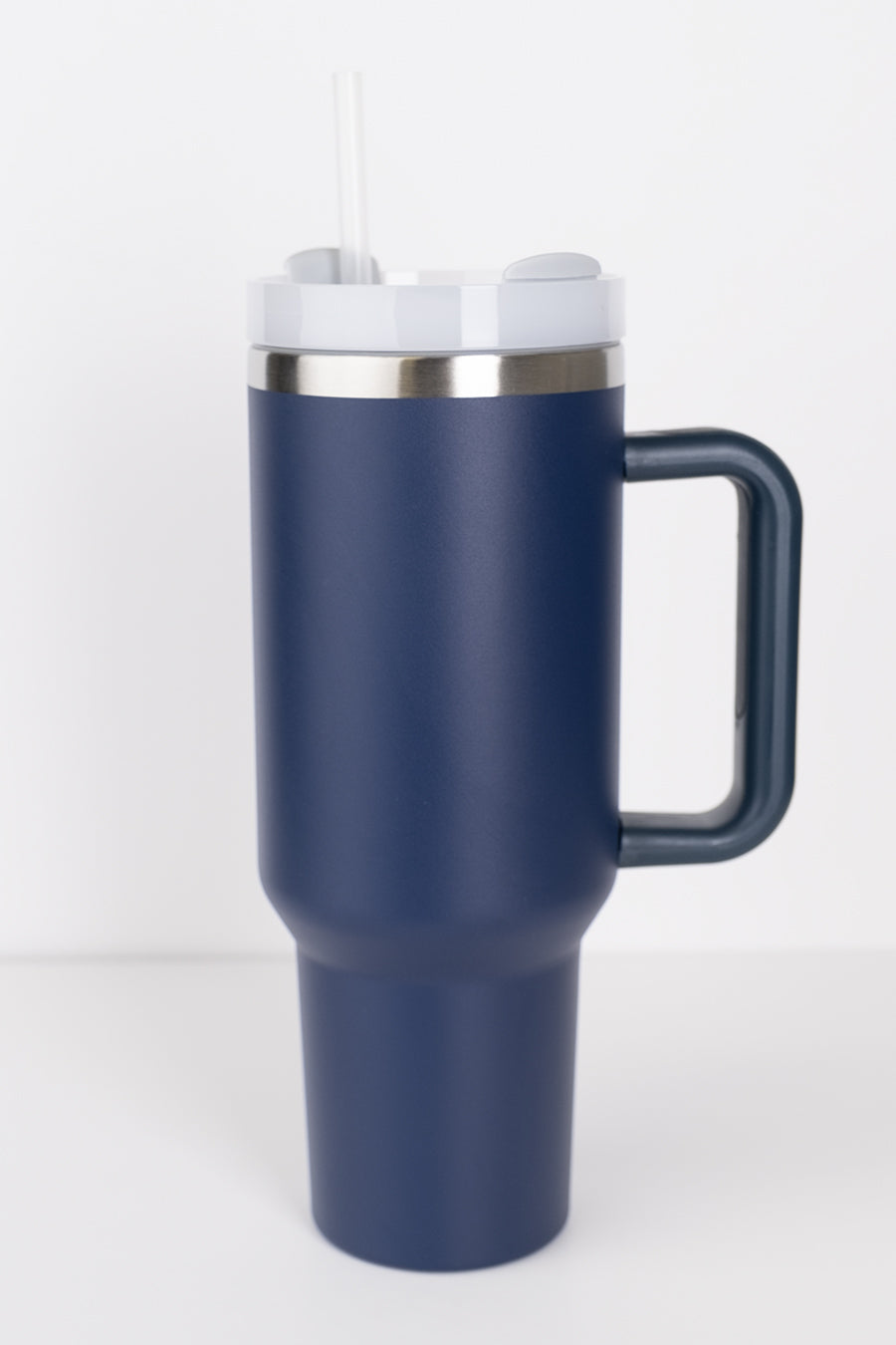 RoadSip Stainless Steel Tumbler with Handle and Sip 40oz.