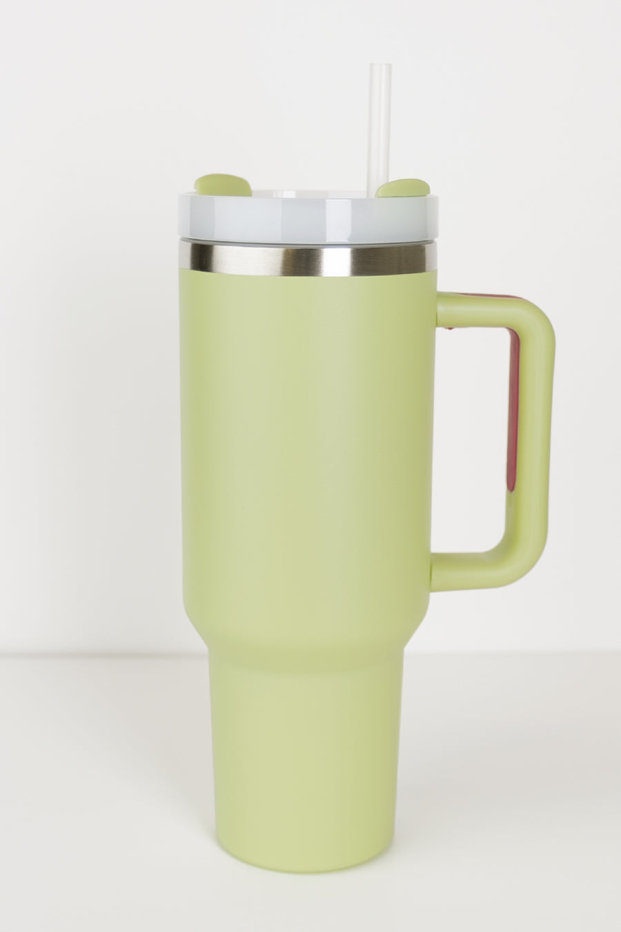 RoadSip Stainless Steel Tumbler with Handle and Sip 40oz.