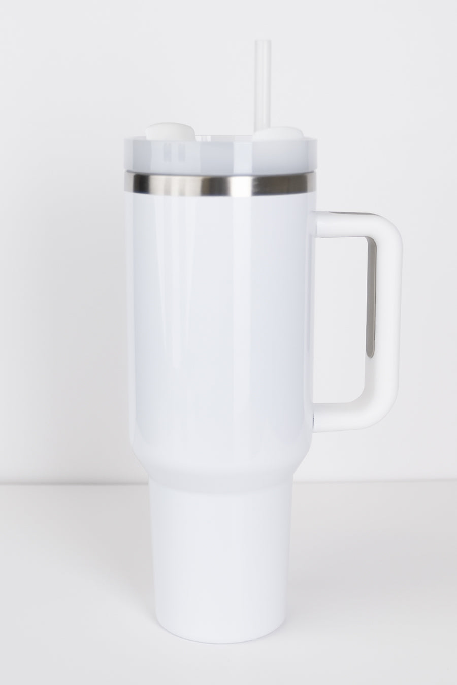 RoadSip Stainless Steel Tumbler with Handle and Sip 40oz.