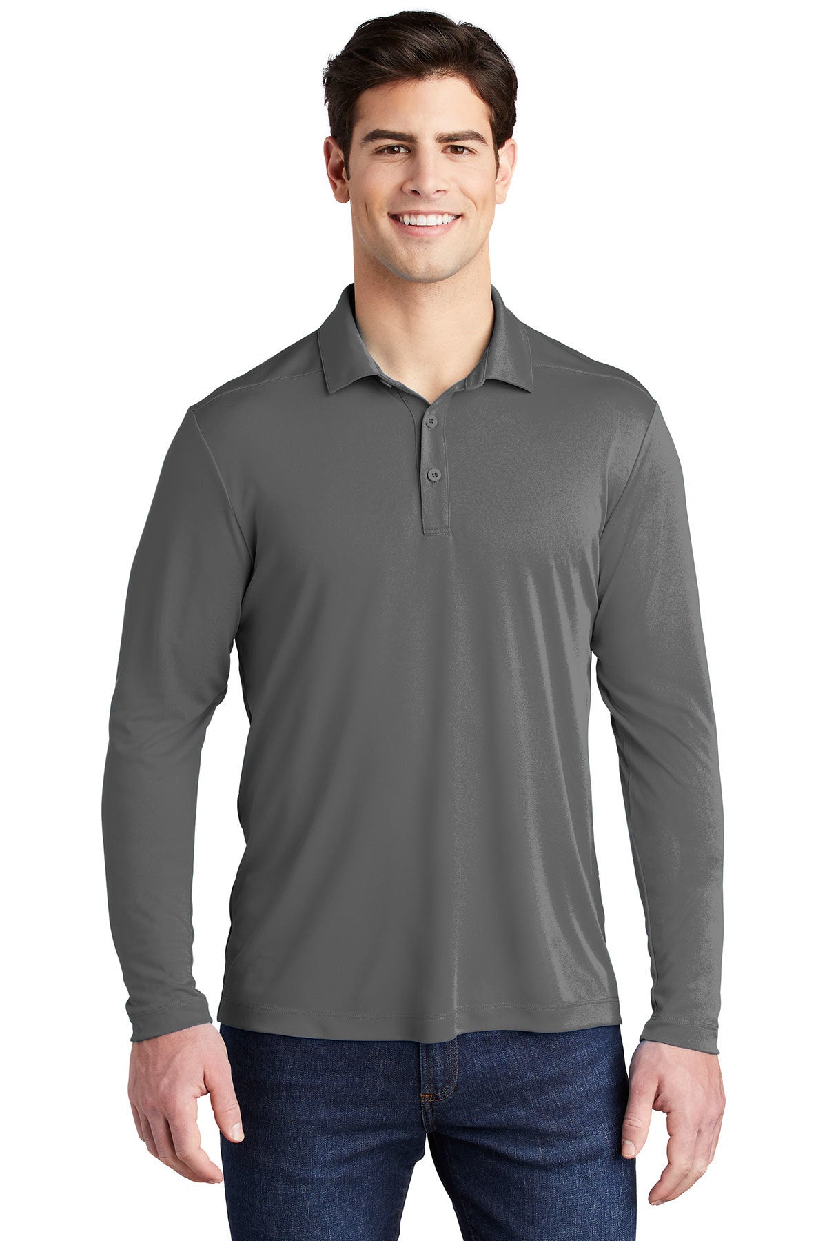 Sport-Tek Polo Long Sleeve 2XL