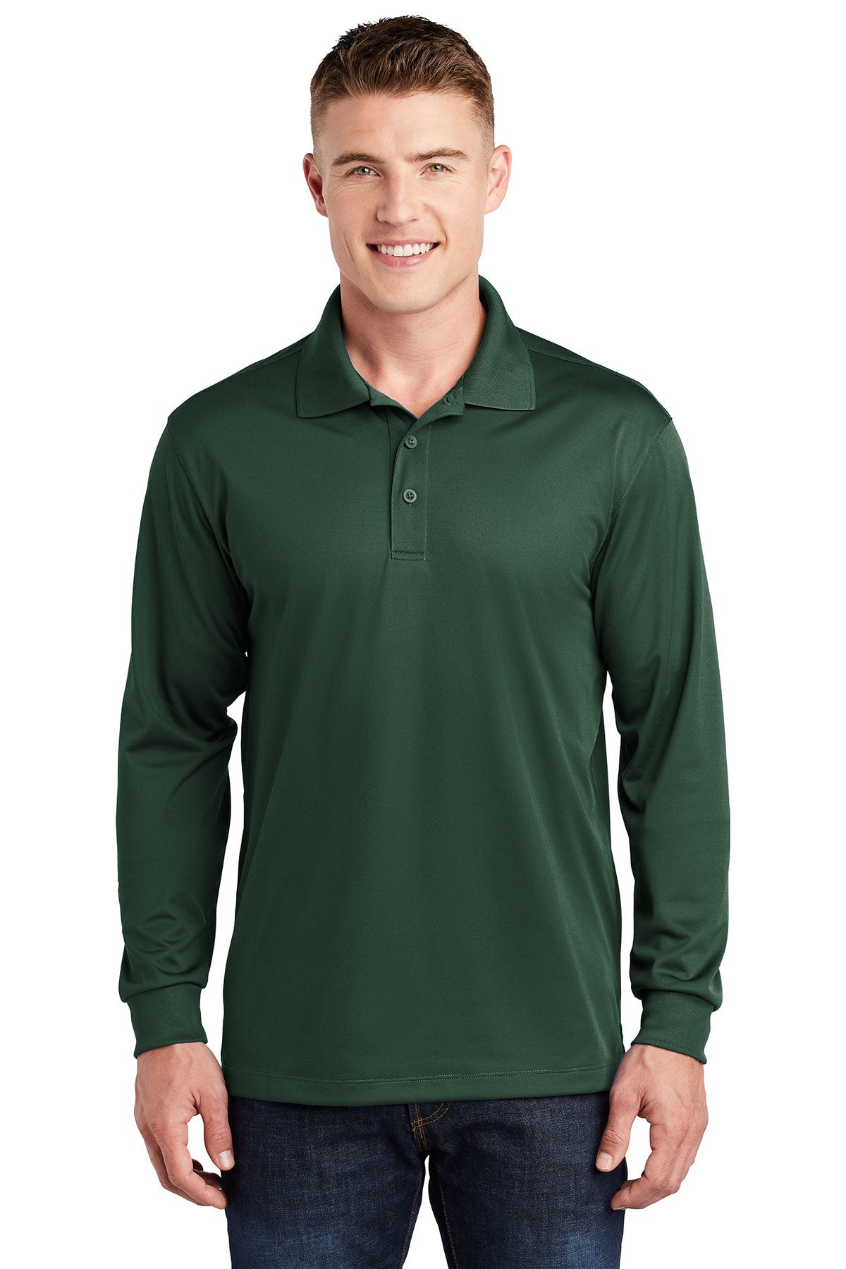 Sport-Tek Polo Long Sleeve 2XL