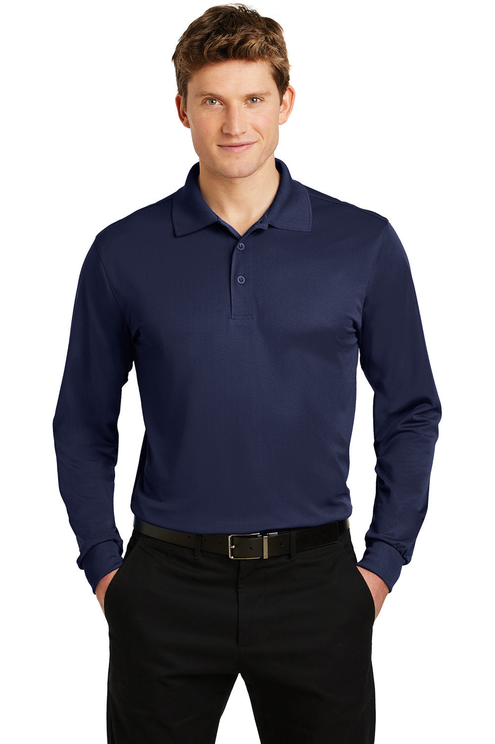 Sport-Tek Polo Long Sleeve 2XL