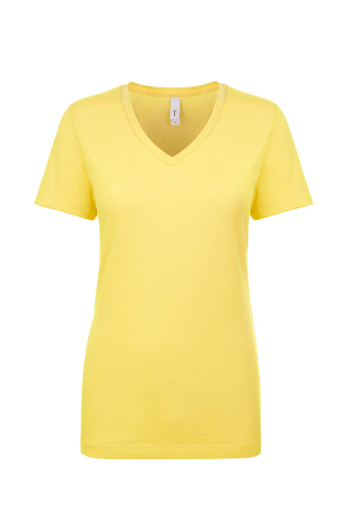 1540 Next Level Women's Ideal V-Neck T-shirt (L)