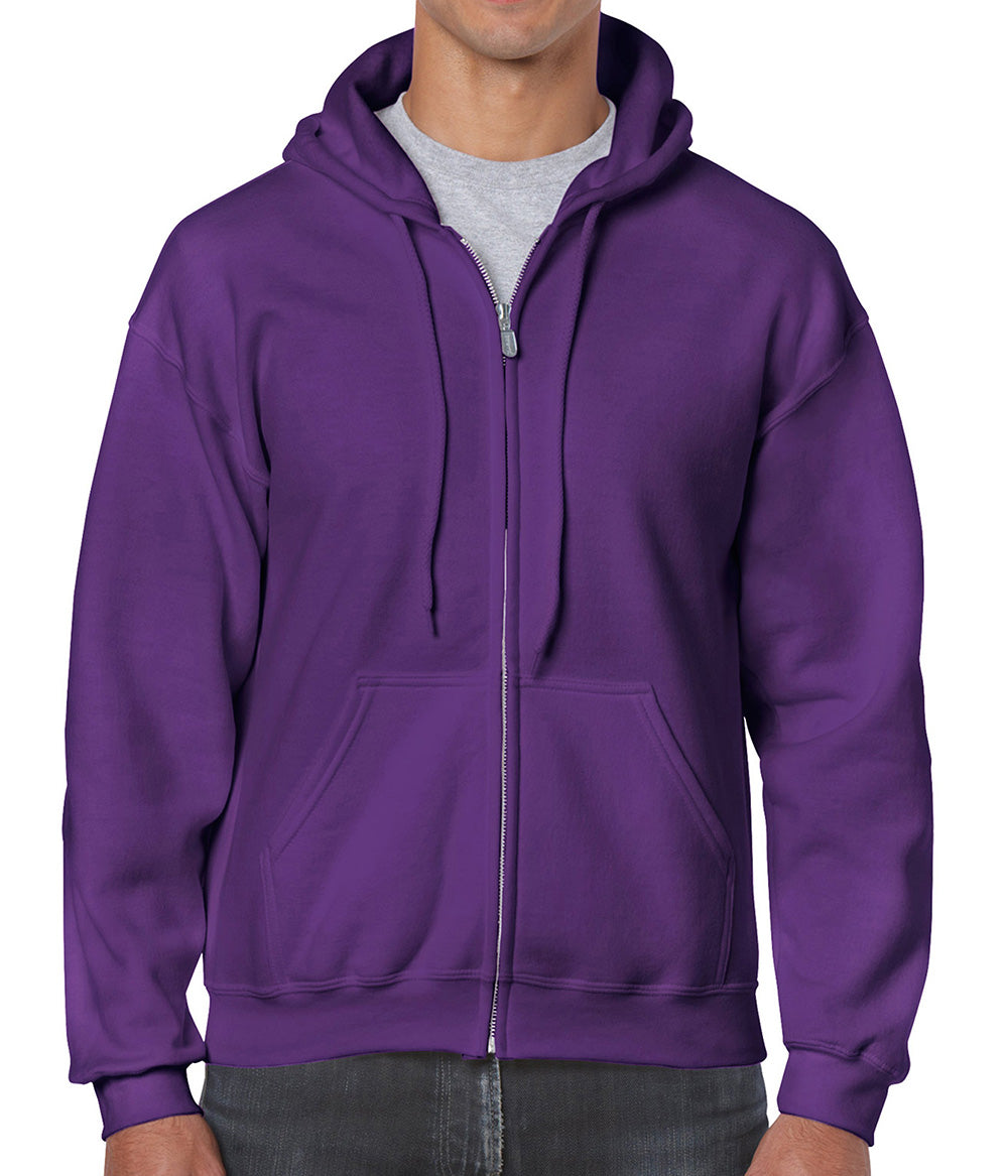 18600 Gildan Heavy Blend Adult Full Zip Hooded Sweatshirt