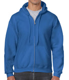 18600 Gildan Heavy Blend Adult Full Zip Hooded Sweatshirt