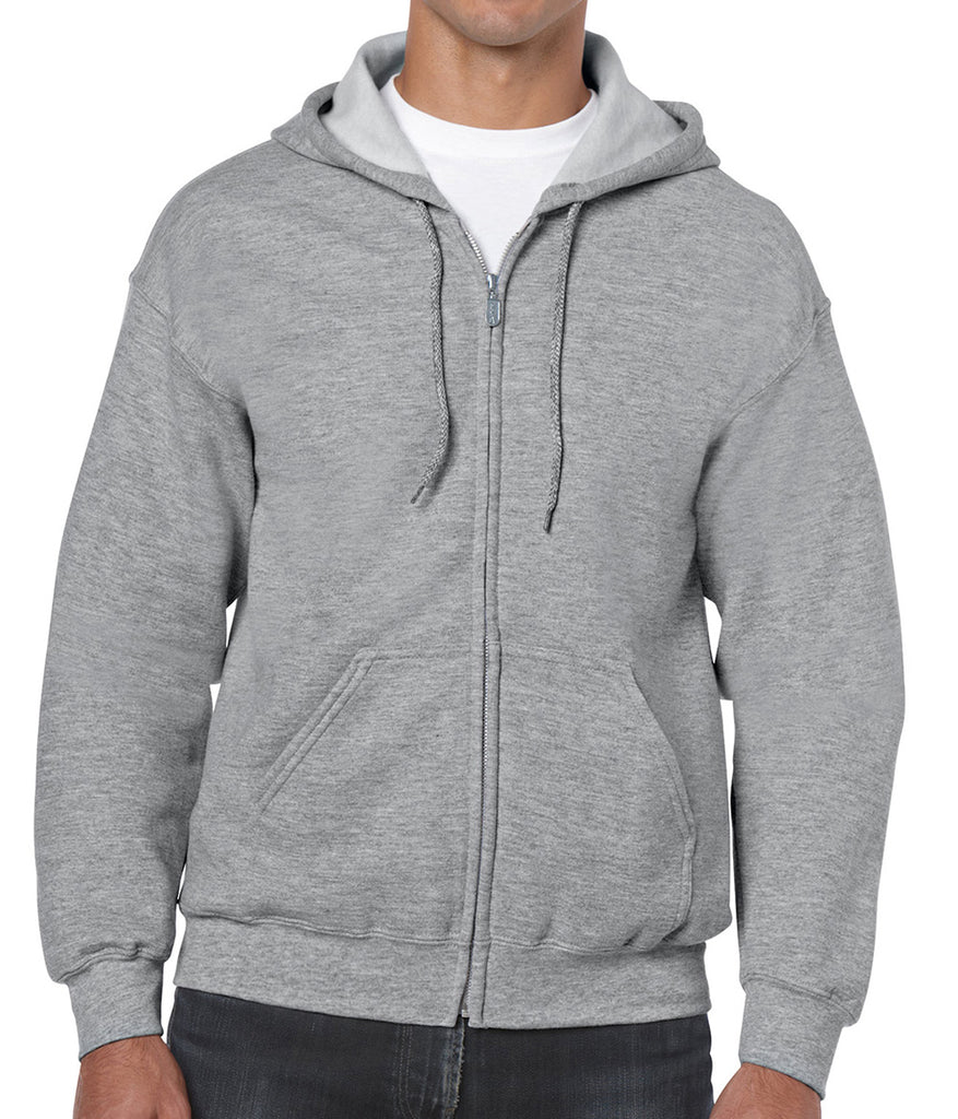 Gildan - Heavy Blend™ Full-Zip Hooded Sweatshirt (LOT of 4) - 18600 - –  Steamboat Hat Shop