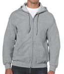 18600 Gildan Heavy Blend Adult Full Zip Hooded Sweatshirt