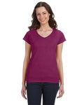 64V00L Gildan Softstyle Ladies V-Neck T-shirt