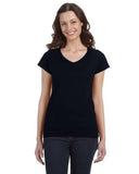 64V00L Gildan Softstyle Ladies V-Neck T-shirt