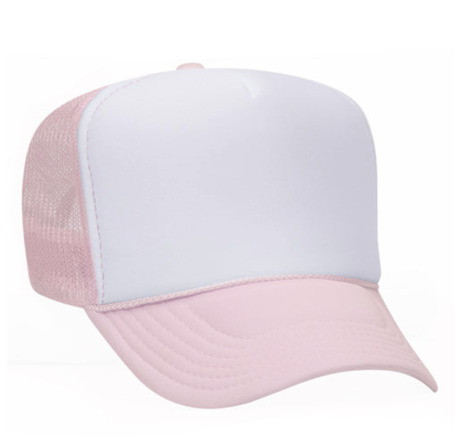 High Crown Mesh Hat FOR SUBLIMATION