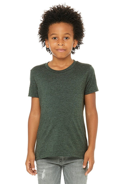 3001Y Bella Canvas Youth Short Sleeve T-shirt (S-XL)