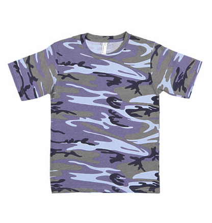 Lat Apparel Youth Camo Tee