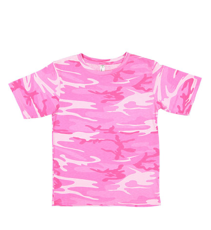 2207 Youth Camo Tee