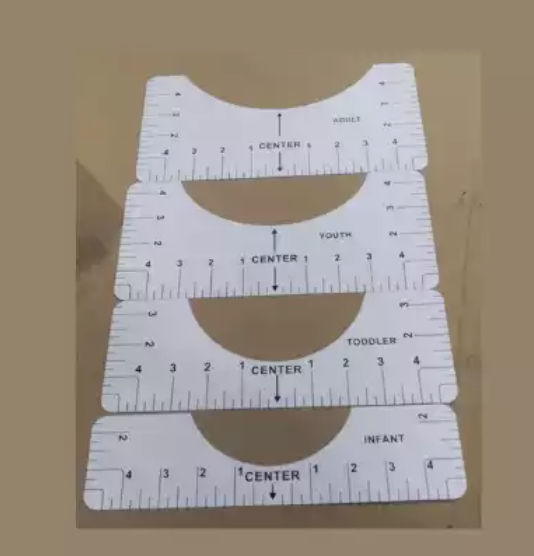 T Shirt Ruler Alignment Tool