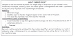 Light Fabric Inkjet Heat Transfer Paper