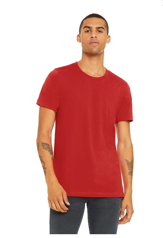 3001 CVC Bella Canvas Unisex Short Sleeve T-shirt XS – Aviva Dallas